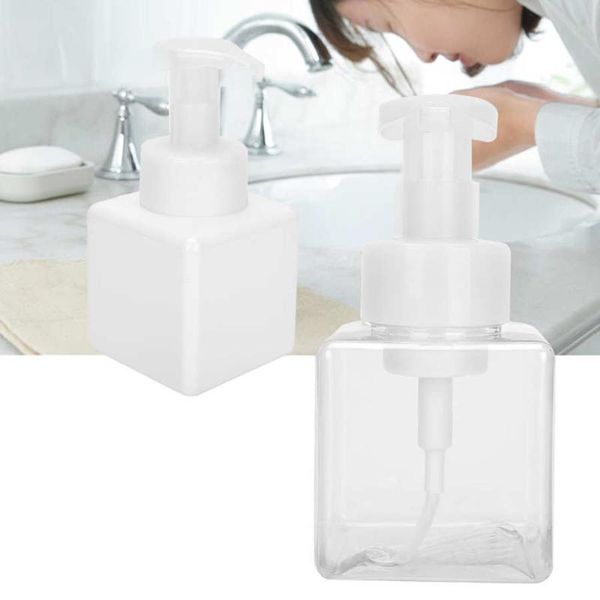 

storage bottles & jars 250ml foaming bottle press soap dispenser hair face washing liquid shampoo for body cleaning tool