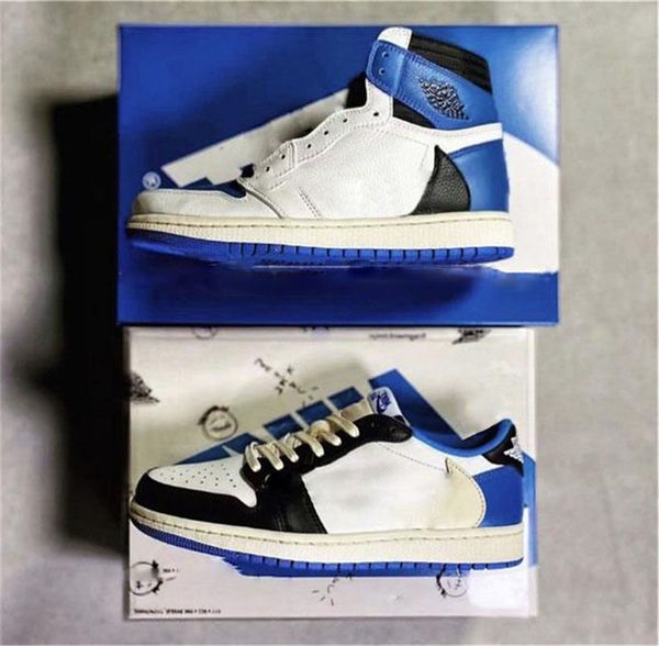 

authentic 1 travis scott x fragment 1s high og ts sp shoes mens military blue sail women dark mocha university outdoor sports sneakers with