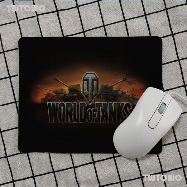 

mouse pads & wrist rests world of tank logo small pad pc computer mat rubber gaming anime mousepads desk