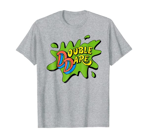 

classic double care logo 90s throwback t- shirts, White;black