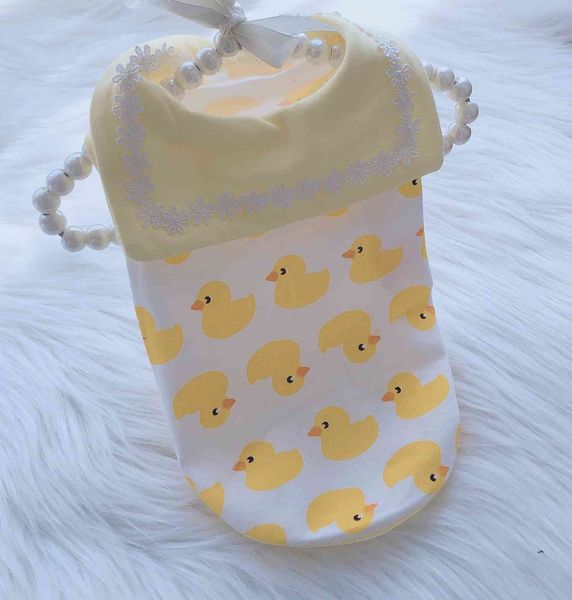 

sweetpetco parko-20013 duckling lapel vt pet dog cloth