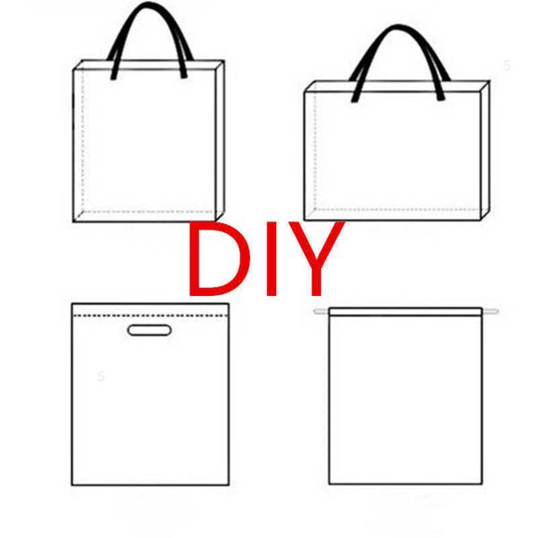 

shopping bag nylon customer diy customization environmental protection printable r9nuaa