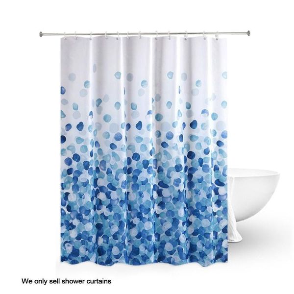 

shower curtains nordic wind with hook waterproof polyester bathroom partition curtain s geometric printing