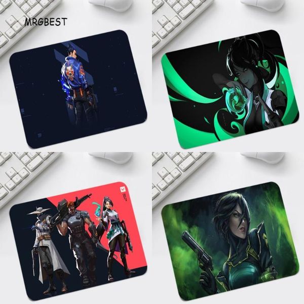 

mouse pads & wrist rests big promotion valorant small size anti-slip rubber base square computer mousepad for mice desktop