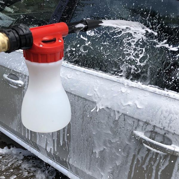 

car wash foam nozzle gun clean snow liquid shampoo sprayer water & lance