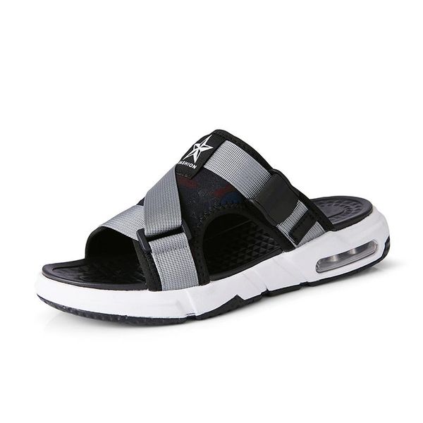 

slippers slide sandalias da sandalen para 2021 men masculina roman outdoor for sandel sandals-men sport hombre de man sandal trekking, Black