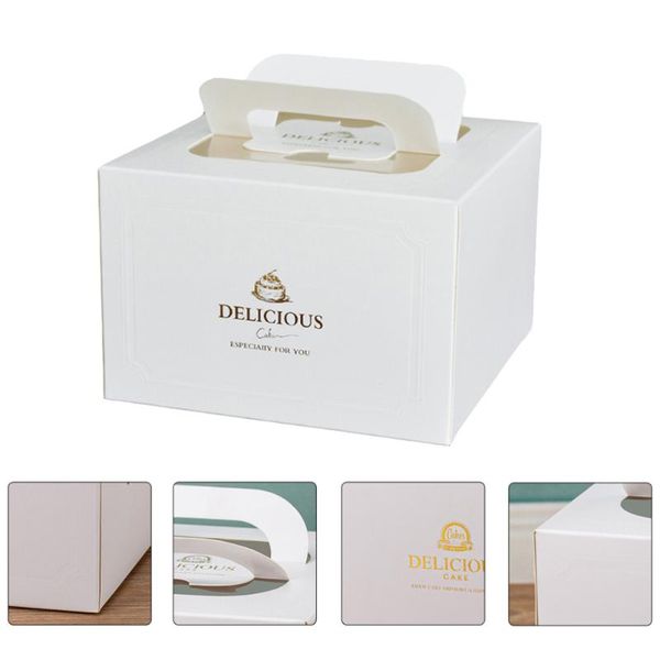 

gift wrap 10pcs designed dessert boxes practical pastry portable cake