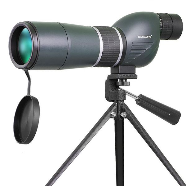 

telescope & binoculars 45x60 beginner monocular zoom spotting scope waterproof w/ universal phone adapter mount for hunting tourism