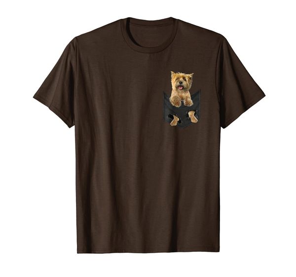 

dog in your pocket cairn terrier t shirt tee shirt, White;black