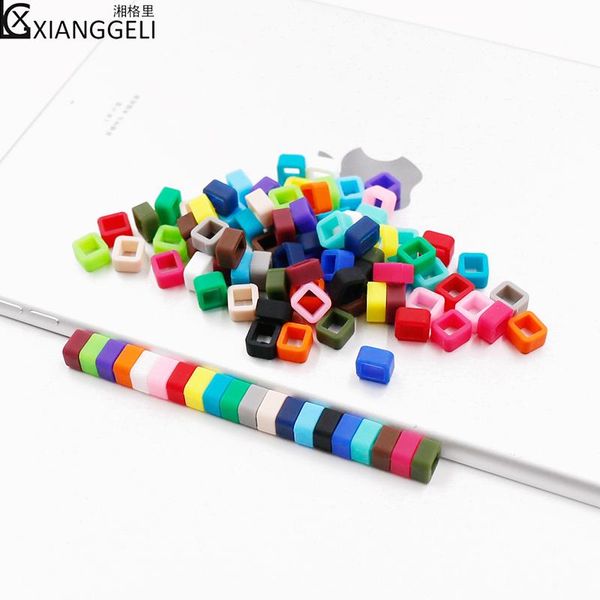 

watch bands applicable to silicone bezel plastic rubber ring buckle accessories wrist band loop strap 6mm8mm, Black;brown