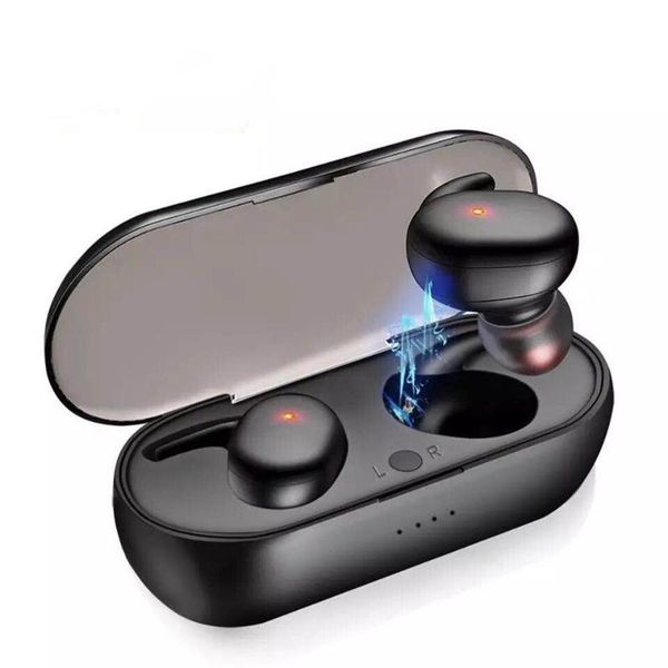 

bluetooth earphones wireless in-ear portable waterproof touch headset 3d stereo sound earbuds with charging box headphones &