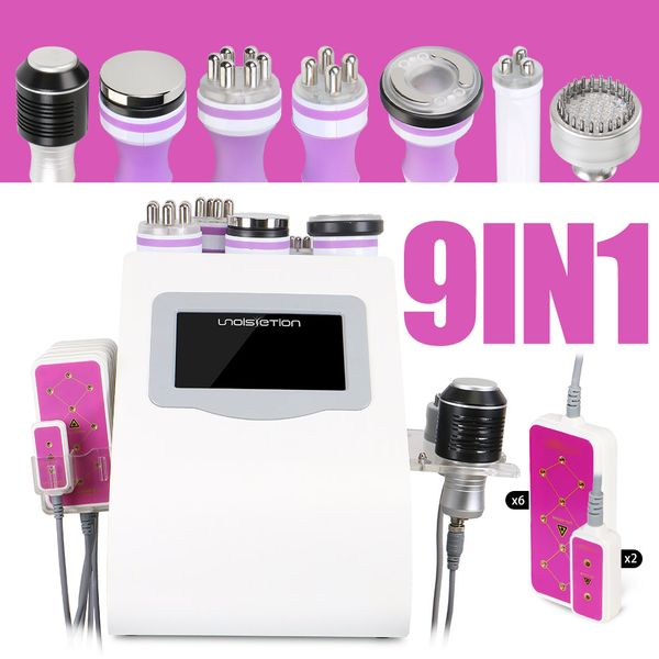 

multifunction ultrasonic rf cellulite reduce body slimming skin tighten detox beauty machine