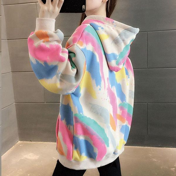 

women's hoodies & sweatshirts autumn loose korean cool harajuku special women girls school lady fashion chic hooded japan, Black