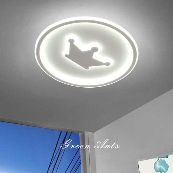 

ceiling lights lampled creative children bedroom light cartoon fashion girl princess room lighting aluminum white pink gold
