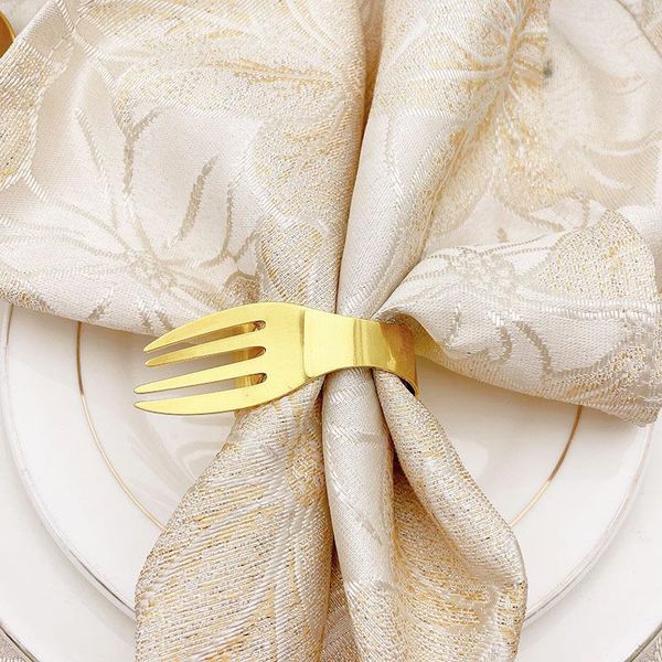 

napkin rings 6pcs ring el western fork wedding party event decoration buckles kitchen accessories