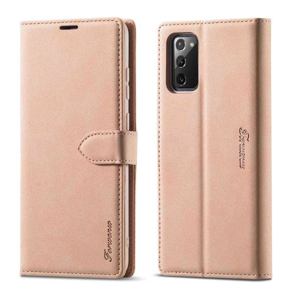 

Cases Cell Phone Sets Suitable for S21 S20 S10 Card Wallet Protective Case Note20 10 Magnetic Flip Cover Anti Falling Mobile