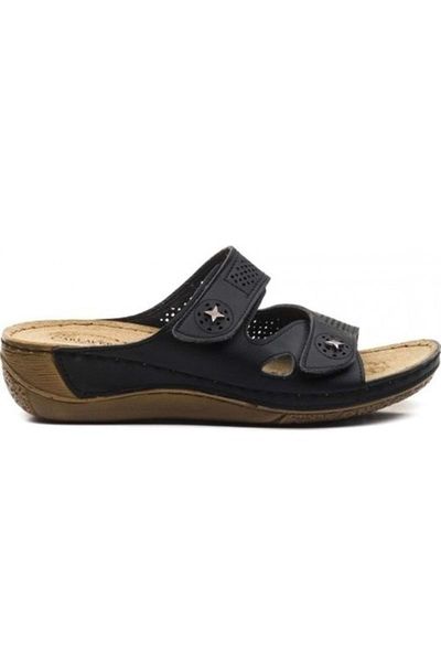

slippers carlaverde 151380.50 dr. tavsiyeli orthopedic women, Black