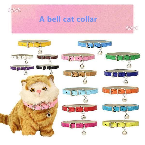 

pet products diy japanese bell cat collar reflective costumes