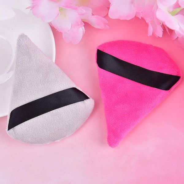 

2pcs triangle velvet cosmetic puff beauty sponge foundation makeup tools1