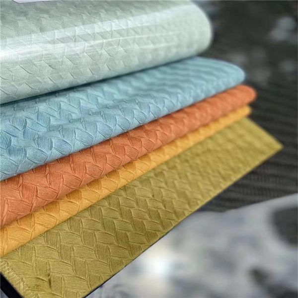 

mordern style home decor romantic velvet cloth curtains for living room strip pattern blue grey orange window treatment drape curtain & drap