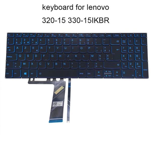 

belgian backlit keyboard for lenovo ideapad 320 15ikb 15abr 330 15ikbr 320-17ikb 320-15 be belgium computers sn20t04709 lapreplacement k