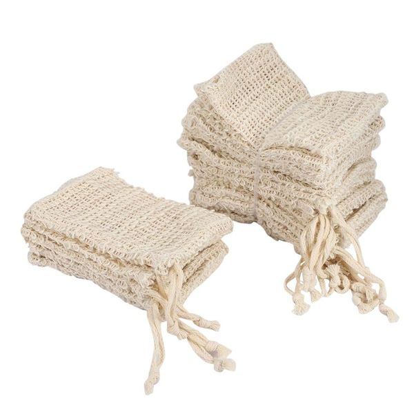 

storage boxes & bins 25pcs making bubbles soap saver sack pouch bag drawstring holder bath supplies toilet