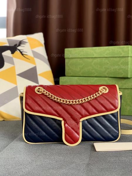 Кожаная высококачественная женская сумка на плечах мода Marmont Bags знаменитые бренд классический кросс-сумочка сумочка для девочки рюкзак сердца