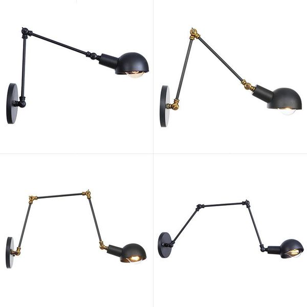 

wall lamp style restoring ancient ways is the balcony stair corridors contracted restaurant bar lamp, wrought iron long arm