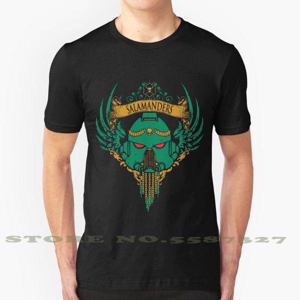 

men's t-shirts ss - herald edition v1 graphic custom funny tshirt adeptus astartes nocturne salamanders limited, White;black