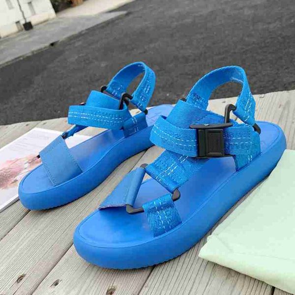 

hook loop man and woman flat casual luxury brand designer women shoes beach sandals 80% off outlet online sale, Black