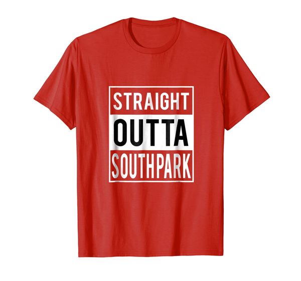 

straight outta south park gift houston tshirt, White;black