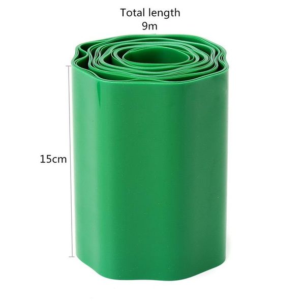 

fencing, trellis & gates 9m plastic flexible garden grass fence path lawn edging green edge gravel border