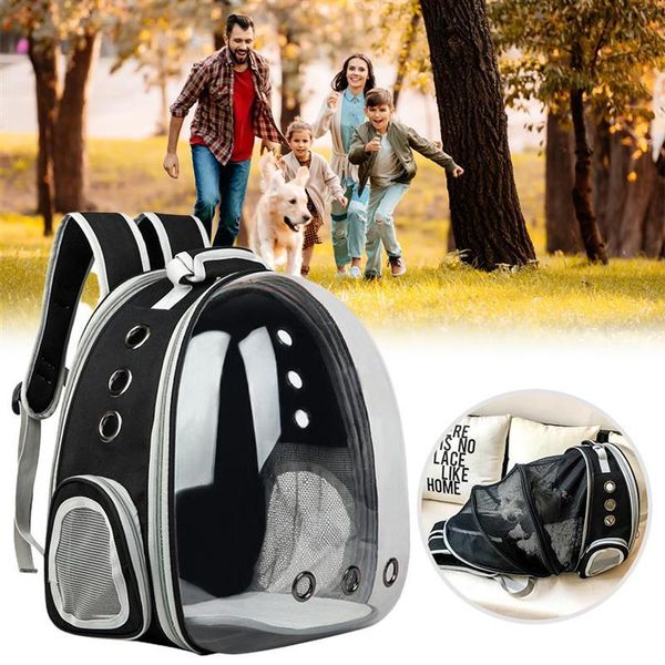 

cat carriers,crates & houses expandable carrying backpack pet bag lightweight breathable supplies