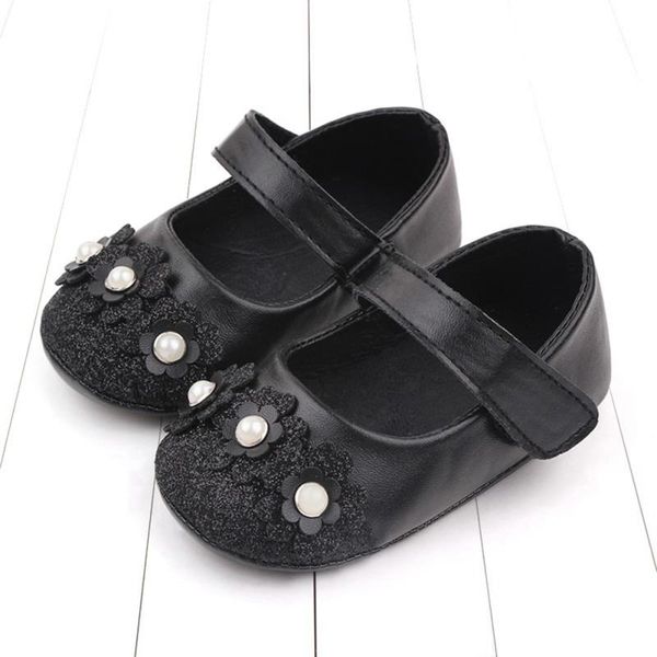 

first walkers spring baby girls sweet princess shoes glitter pearl leisure crib born rubber sole toddler