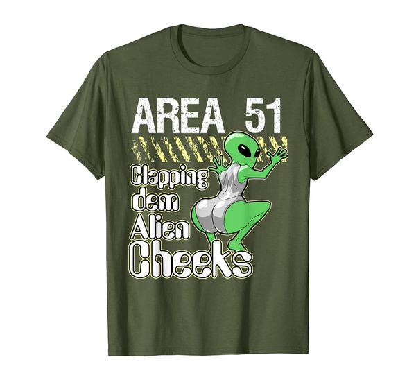 

Funny Area 51 Clapping Dem Alien Cheeks T-Shirt, Mainly pictures