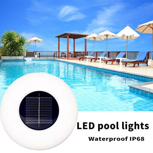

lawn lamps solar led light outdoor pool lights waterproof ip68 swimming underwater party wedding decorative lighting