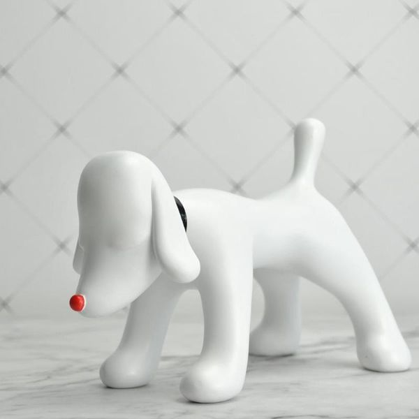 

desk & table clocks yoshitomo nara standing dreaming dog animal sulpture resin piece home decoration house decor