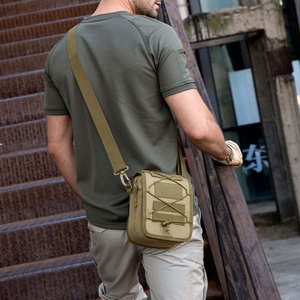 

military tactical messenger bag shoulder nylon outdoor fishing camping travelling gear multi-function waist utility pouch bags