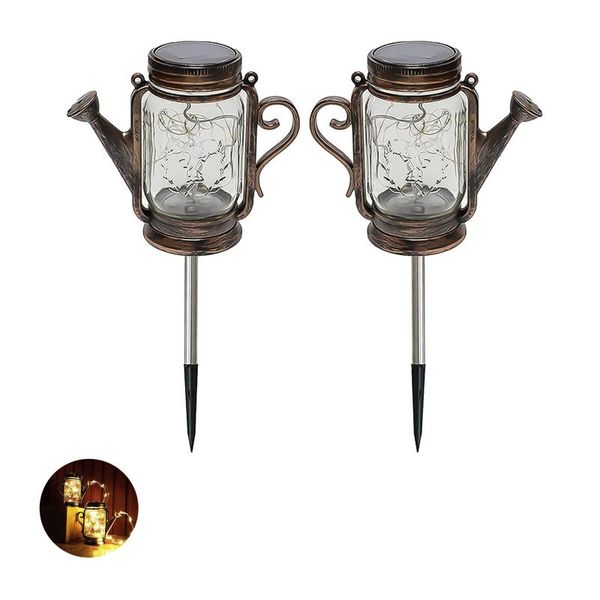 

solar lamps garden lights outdoor ip44 waterproof decor kettle art lamp easy to install create a unique landscape atmosphere for home