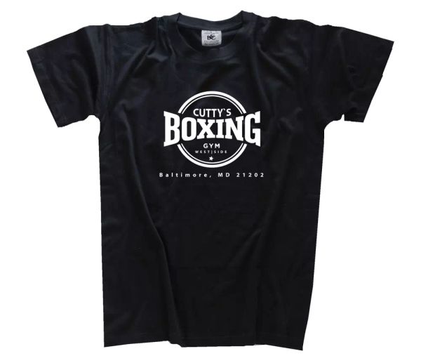 

famous movie cuttys gym boxing westside movie series fan t-shirt s-3xl, White;black