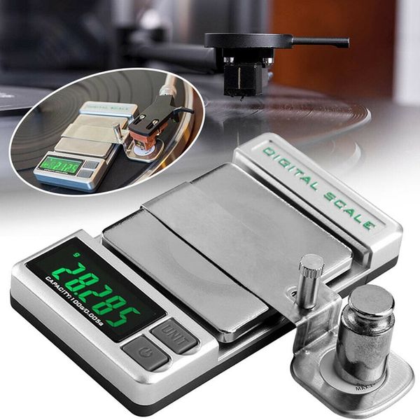 

100/0.005g force scale for lp record player stylus pressure meter gauge measurement lcd display backlight sensitive professional
