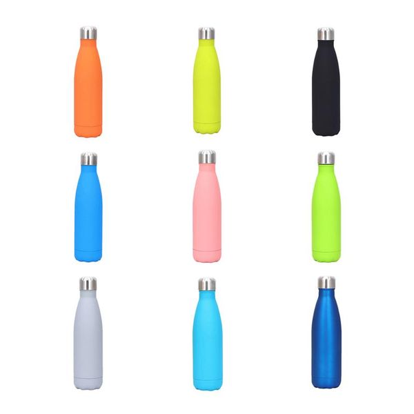 

water bottle s outdoor climbing kettle bowling cup coke insulated sports the of jug 304 stainless steel 500ml