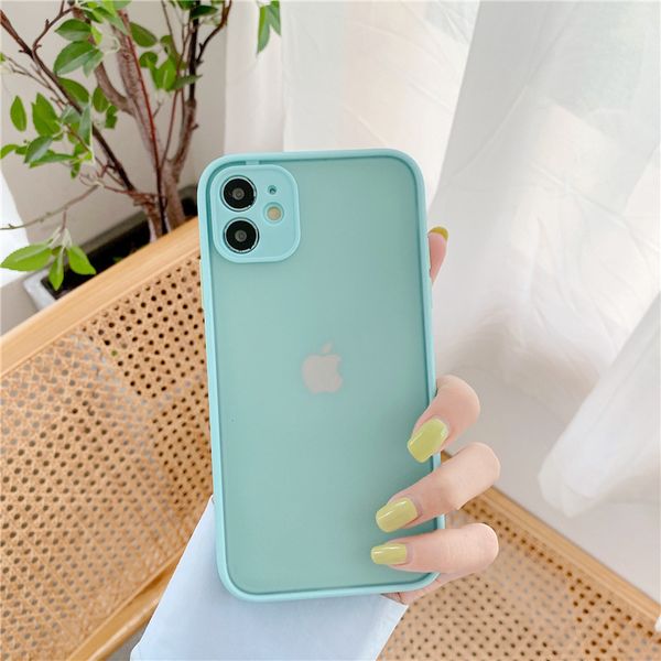 

candy color case for iphone 12 11 pro max green blue 97297