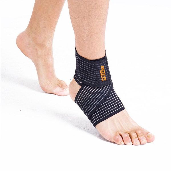 

ankle support sports bandages high elasticity breathable mountaineering riding football protects ankles prevent sprains, Blue;black