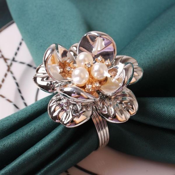 

napkin rings edding simple plum 5 petals lucky flower ring