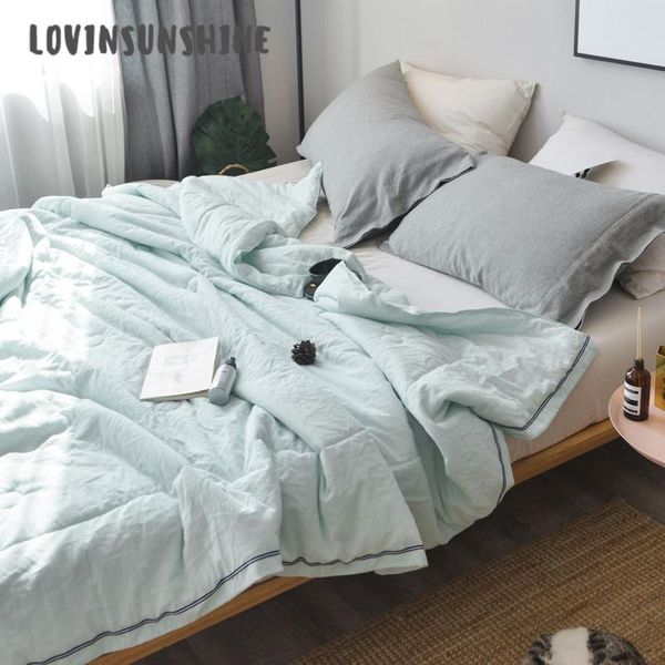 

comforters & sets lovinsunshine king size quilts summer solid pink white bedspread cotton queen comforter bed cover ab#171