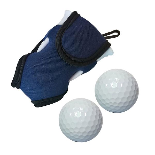 

golf bags ball bag portable holder waterproof with 4 plastic nails 2 standard for golfing beginner gift
