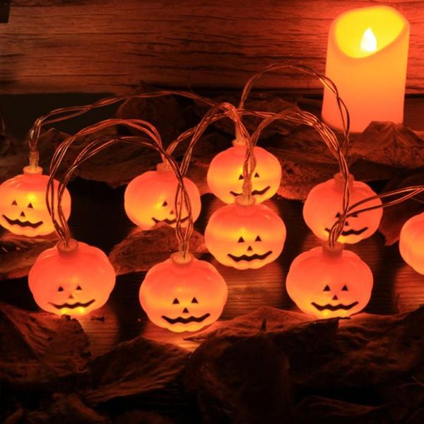 

party decoration 20 led lights 250cmstring halloween portable cute string pumpkin light festival bar home decor