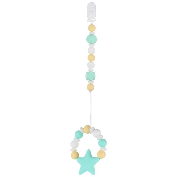 

pacifiers# 1 set baby pacifier clip teething bracelet stroller pendant grasping