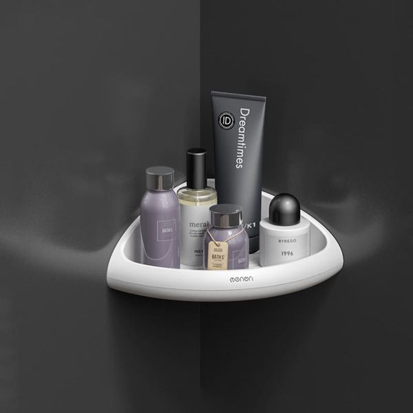 

wall-mounted triangle corner rack kitchen shelf shampoo cosmetic storage bathroom accessories bath accessory set